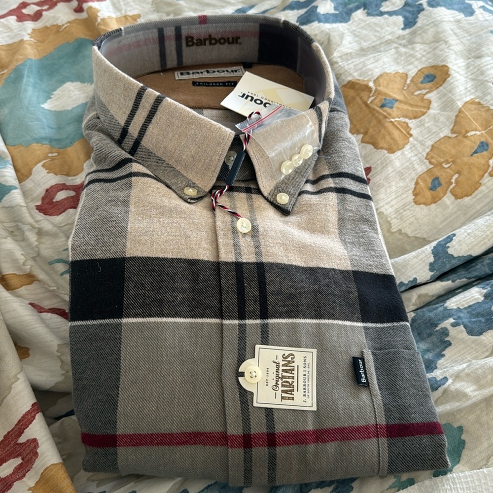 Barbour flannel shirt